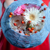 White Peony & Tulip Vase